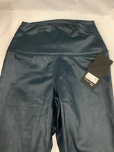 Load image into Gallery viewer, 90 Degree by Reflex NWT 90 Degree Faux Leather Arctic Navy Leggings, Size M Women&#39;s - M
