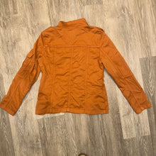 Load image into Gallery viewer, Kensie Jeans, Size M, Utility Jacket, Orange, 98% cotton, 2% spandex Women&#39;s - M
