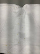 Load image into Gallery viewer, Little Unicorn Blue striped bed skirt. Rust marks on base. Crib
