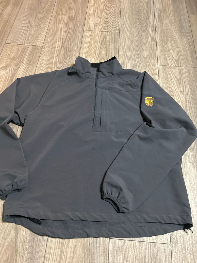 Landway Charcoal UPS jacket, front cell pocket Women's - M