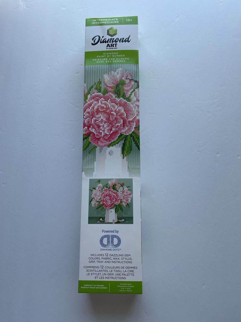 NIB - English Roses diamond painting see 2nd picture for specifics