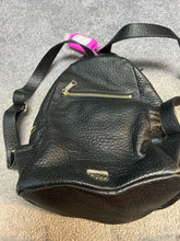 Load image into Gallery viewer, Rebecca Minkoff Black leather backpack 10 inch base Purse

