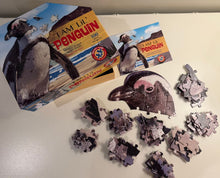 Load image into Gallery viewer, Penguin Puzzle Poster Size 100 pcs - ages 5 and up From Louisville Zoo Hardly used! MSRP 36
