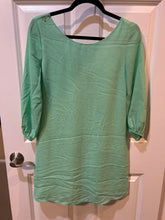 Load image into Gallery viewer, Sage, small, boutique mint green dress bow on back Euc. J. Great for Easter Women's - S
