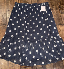 Load image into Gallery viewer, NWT Lauren Conrad Navy 2 pc blouse and skirt  Women's - XXL

