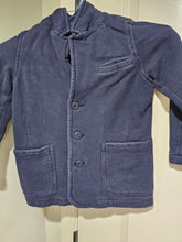 Load image into Gallery viewer, Gap Navy thick lined cotton Dressy blazer coat 6
