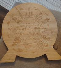 Load image into Gallery viewer, Disney Epcot 2019 Food and wine festival cutting board used as decor only

