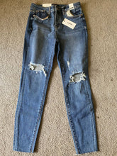 Load image into Gallery viewer, Judy Blue skinny fit jeans NEW Size 5/27 mid rise Women's 4
