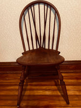 Load image into Gallery viewer, Windsor style antique chair 18 L x18 W x 36H
