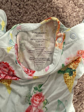 Load image into Gallery viewer, Posh peanut Soft peplum onsie 6 Months
