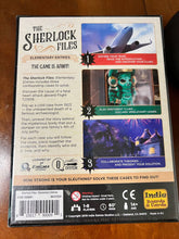 Load image into Gallery viewer, The Sherlock Files Game NWT Elementary entries age 14+ 1-8 players
