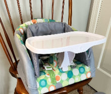 Load image into Gallery viewer, Boppy 2 in 1 booster seat with tray Skid bottom with straps bolster insert Chair-Seat
