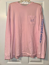 Load image into Gallery viewer, Vineyard Vines Mens pink blue whale shirt, size XL Men's - XL

