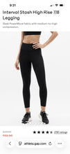 Load image into Gallery viewer, Athleta Leggings/black/ new// 7/8 length/ fits girl 12/13 Women's - S
