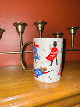 Load image into Gallery viewer, Rifle Paper Co Super Mom mug by Rifle Paper Co. No chips or cracks!

