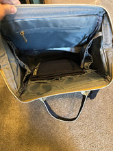 Load image into Gallery viewer, Diaper bag Black diaper bag with changing pad Potty and Diapering
