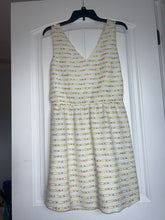 Load image into Gallery viewer, Olive + Oak Cream dress with criss cross back worn once Women's - L
