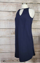 Load image into Gallery viewer, Sharagano Stretch Sleeveless Sheath Dress Navy. NWT. Retail $128 Women's 2
