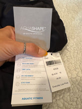 Load image into Gallery viewer, AquaShape NWT orig 49.99 never worn black one piece swimsuit Women's - M
