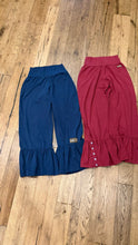 Load image into Gallery viewer, Matilda Jane size small 2 pairs of pants Two pair of ruffle bottom pants Women's 4
