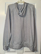 Load image into Gallery viewer, Vuori Mens light grey half zip hoodie by Vuori, size XL Men's - XL
