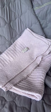 Load image into Gallery viewer, Infant Barefoot Dreams blush pink baby blanket Crib
