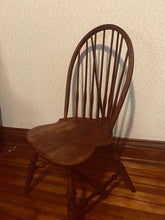 Load image into Gallery viewer, Windsor style antique chair 18 L x18 W x 36H
