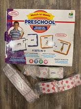 Load image into Gallery viewer, The Learning Journey Match it Mania Preschool NIP 3/4 sets NIP. 75 matching pairs total- does not have math set
