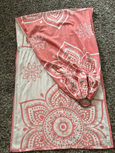 Load image into Gallery viewer, Vienna Springs 74 inch ring sling infant carrier Exclusive coral  Mandela ringsling infant carrier Carriers
