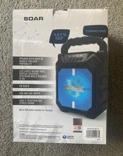 Load image into Gallery viewer, UK wireless speaker w/led lights Never used
