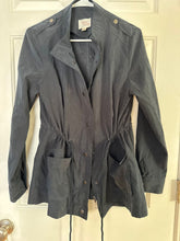 Load image into Gallery viewer, First Love Boutique Adorable light Navy jacket Women's - M
