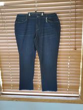 Load image into Gallery viewer, A.n.a. NWOT mid rise straight jeans NWOT dark denim 20W mid rise straight womens jeans Women's 20
