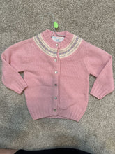 Load image into Gallery viewer, Sal and Pimenta Pink sweater with mop buttons 12 Months
