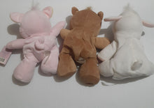 Load image into Gallery viewer, Precious Moments  Tender Tails 3pc NWT animals - lamb, bear and pig Plush Toys
