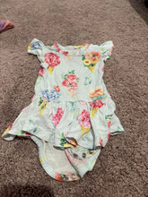 Load image into Gallery viewer, Posh peanut Soft peplum onsie 6 Months
