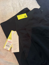 Load image into Gallery viewer, NWT All in Motion straight leg pants, black, Large All in Motion straight leg active black pants, side pockets Women's - L
