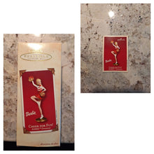 Load image into Gallery viewer, 2002 Hallmark Keepsake "Cheer For Fun!" Barbie Ornament
