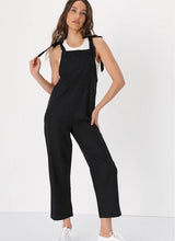 Load image into Gallery viewer, Size Small black Cotton overalls  Women's 4
