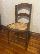 Load image into Gallery viewer, Antique chair New cane 16L x 16w x 32H
