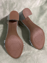 Load image into Gallery viewer, Bandolino Armory, New never worn, retail $79 Sage/Mint Woven Block Heels 6-1/2 (Adult)
