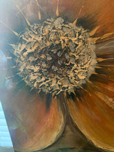 Load image into Gallery viewer, 40x40 Huge flowers pic textured and glossy like
