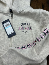 Load image into Gallery viewer, Tommy Hilfiger zip up hoodie NWT oat heather 5T
