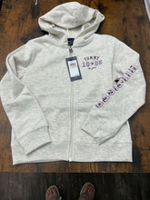 Load image into Gallery viewer, Tommy Hilfiger zip up hoodie NWT oat heather6X 6

