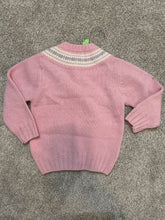 Load image into Gallery viewer, Sal and Pimenta Pink sweater with mop buttons 12 Months

