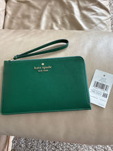 Load image into Gallery viewer, Kate Spade NWT Kate Spade Wristlet Deep Jade 7.5 x 5 NWT Wallet
