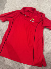 Load image into Gallery viewer, PGA tour University of louisville polo with louisville on the back Men's - L
