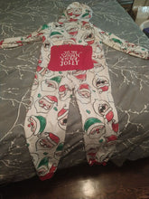 Load image into Gallery viewer, Patpat Christmas pajamas Santa print with printed back flap 8
