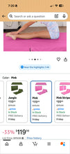 Load image into Gallery viewer, Best Choice products gymnastics mat 120inches long 48 inches width 2 inch thickness
