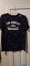 Load image into Gallery viewer, NBA tee Lakers purple tee 18
