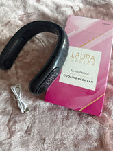Load image into Gallery viewer, NEW NIB Laura Geller Cooling Neck Fan collapsable Recharging multiple settings
